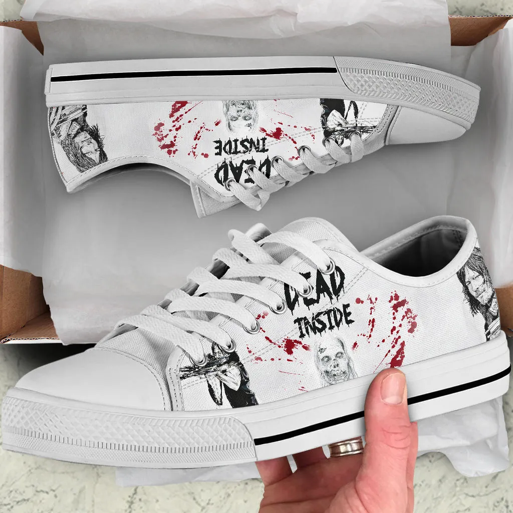 The Walking Dead Dead inside Women's Low Top Sneakers