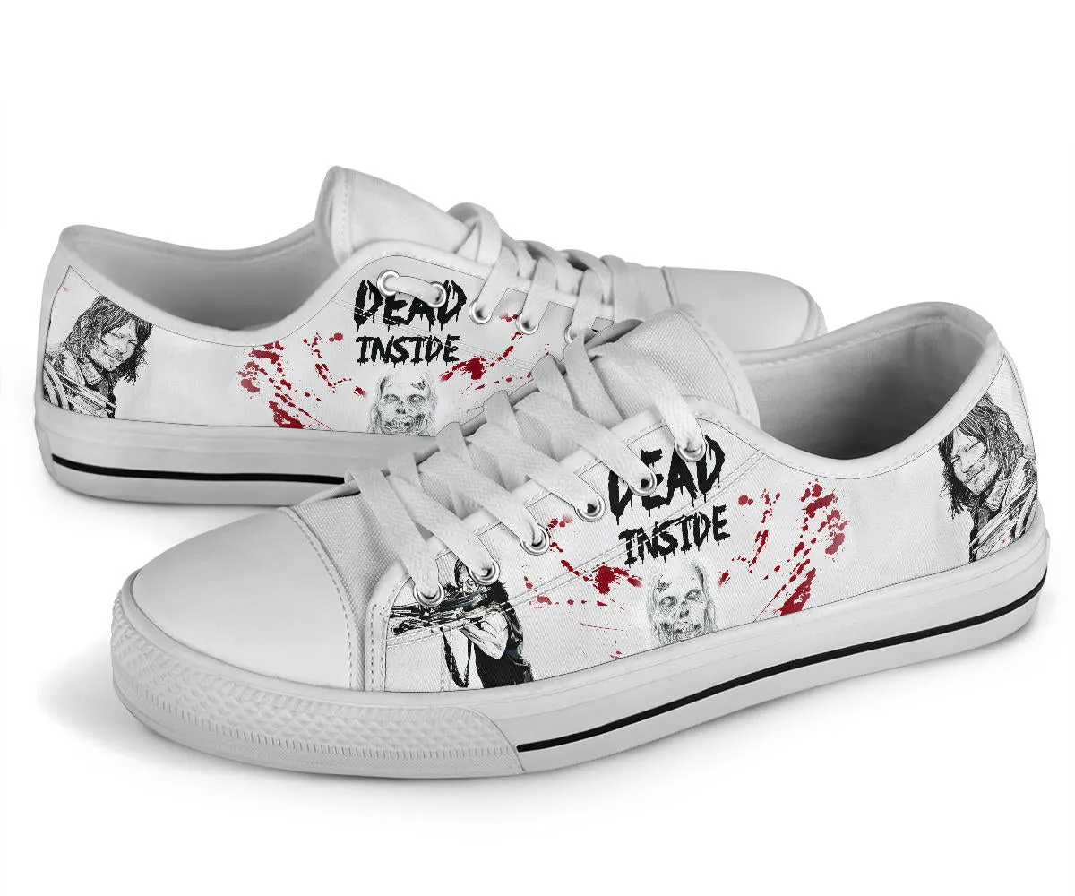 The Walking Dead Dead inside Women's Low Top Sneakers