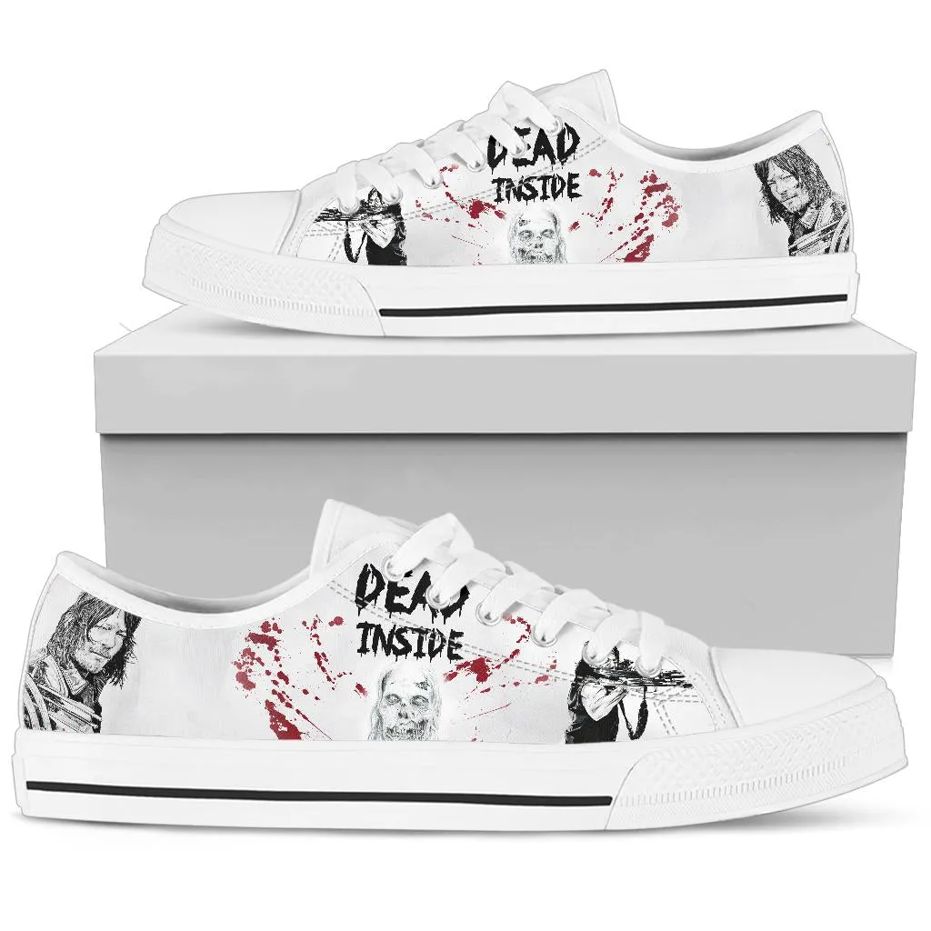 The Walking Dead Dead inside Women's Low Top Sneakers