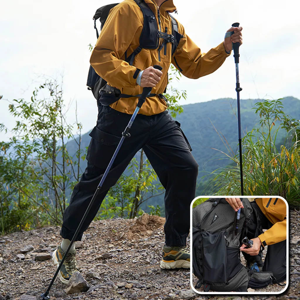 Trekking Pole Mobi Garden NX23667008 YT Carbon Fiber Telescopic Folding