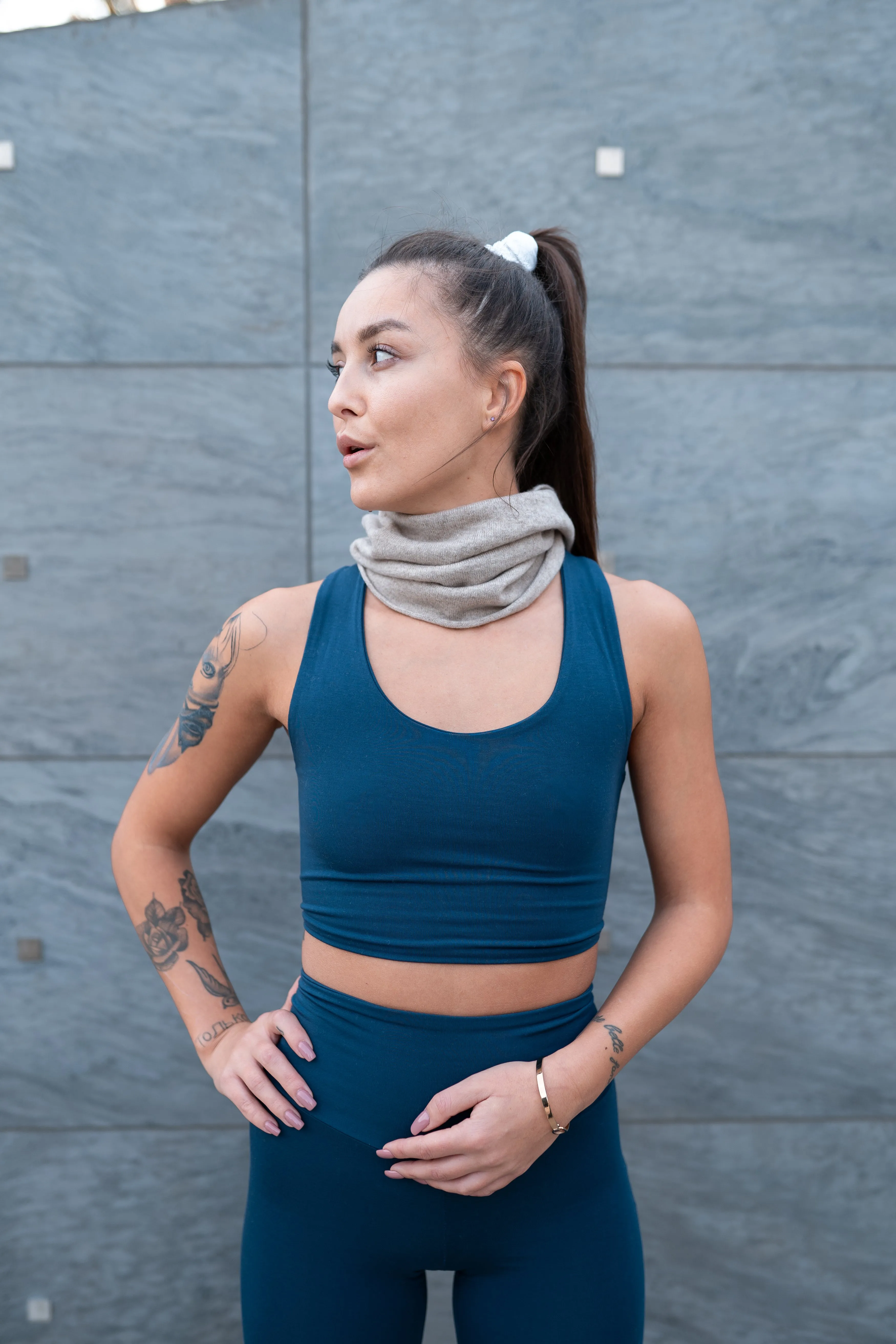 Tulku Eco-Cashmere Neck Warmer