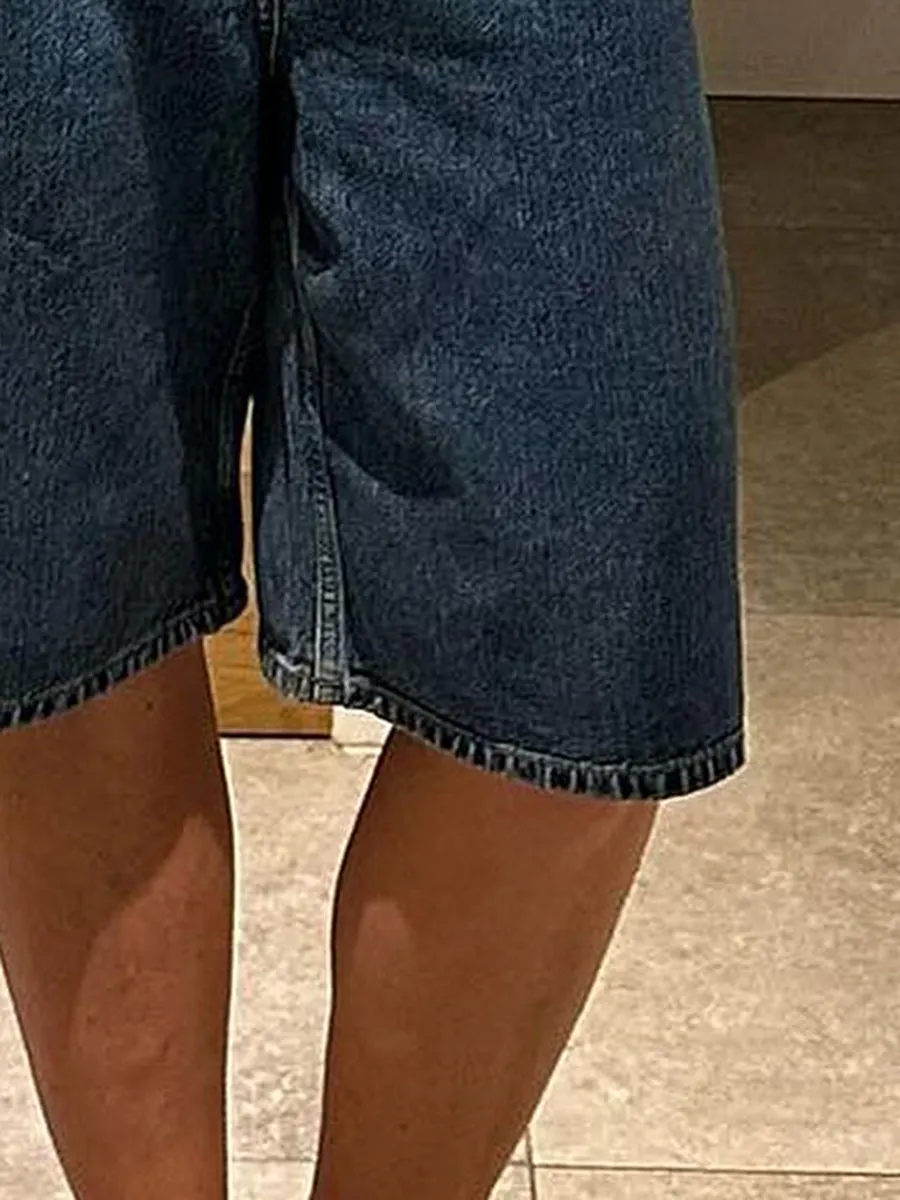Vintage Baggy Denim Shorts