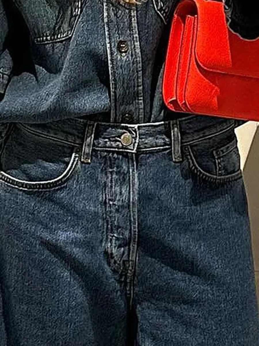 Vintage Baggy Denim Shorts