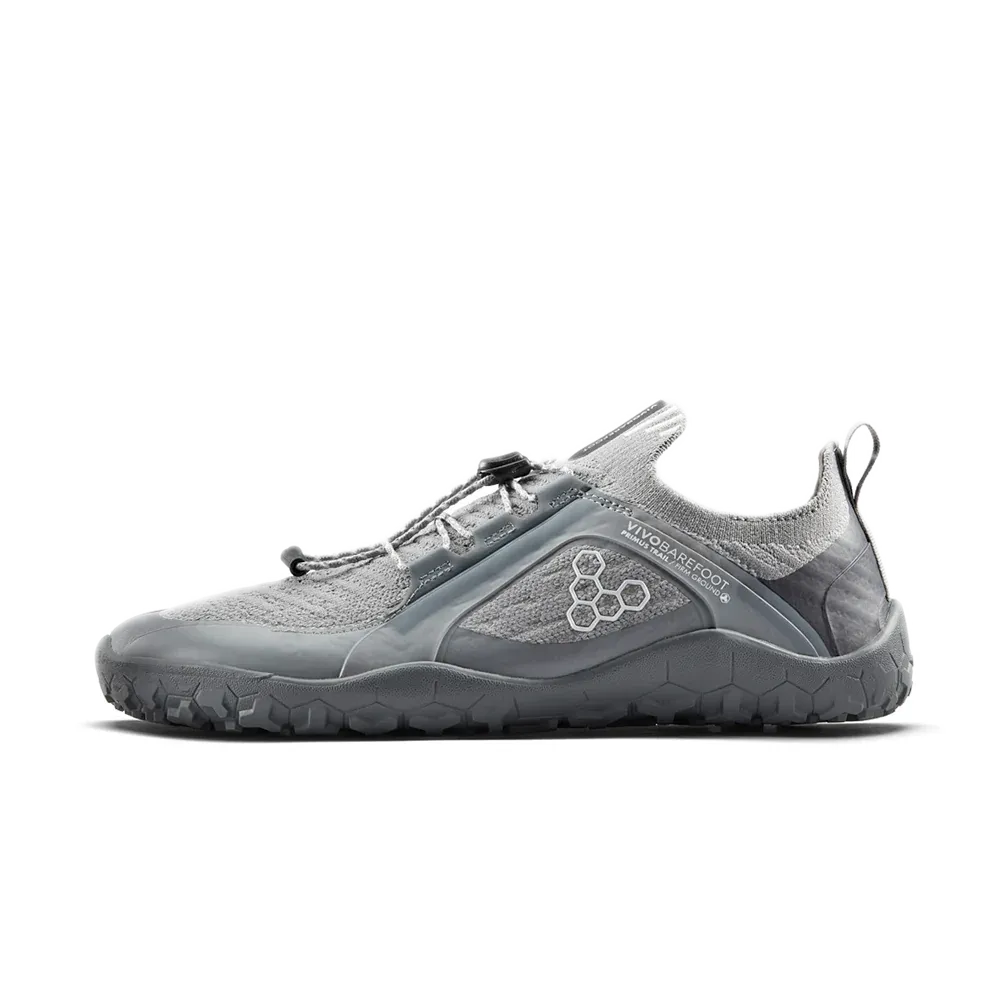 Vivobarefoot Primus Trail Knit FG Mens Ultimate Gray