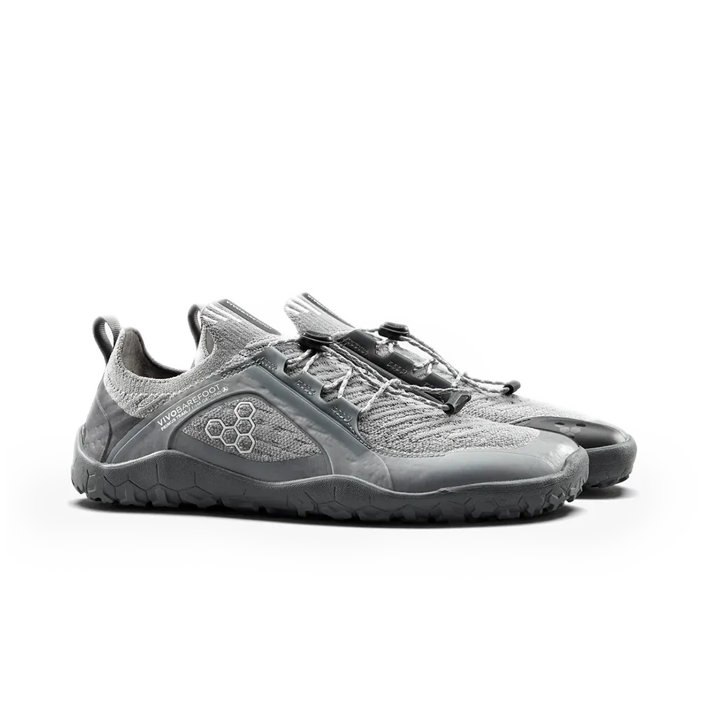 Vivobarefoot Primus Trail Knit FG Mens Ultimate Gray