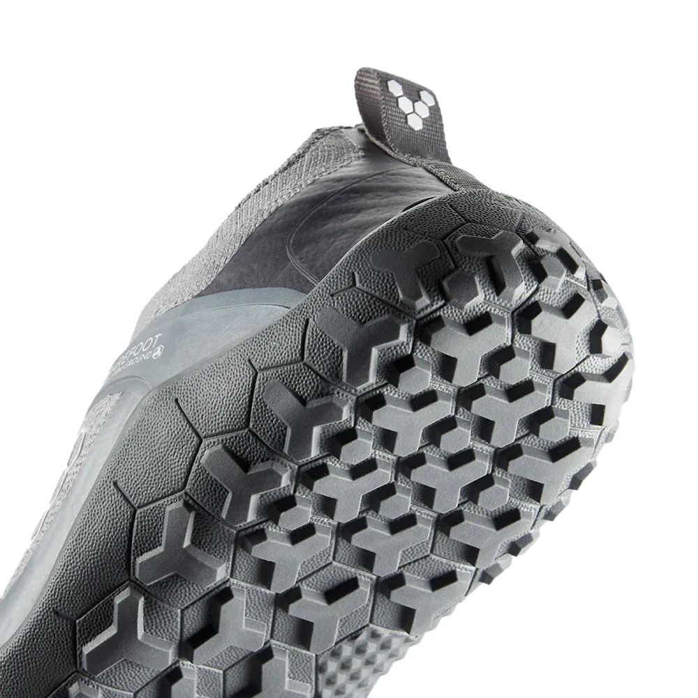 Vivobarefoot Primus Trail Knit FG Mens Ultimate Gray