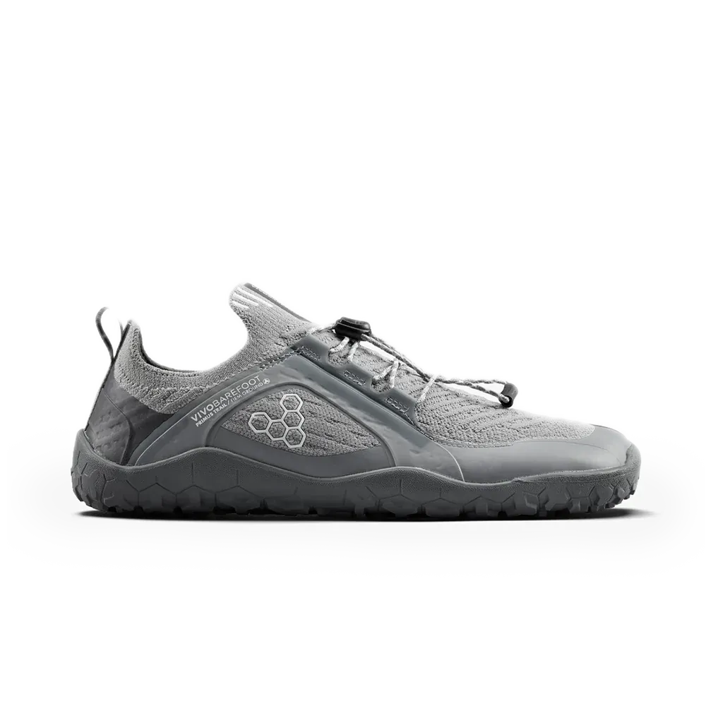 Vivobarefoot Primus Trail Knit FG Mens Ultimate Gray