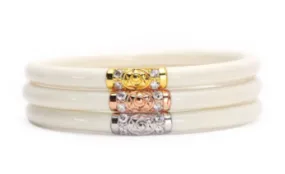 White 3 Kings All Weather Bangles