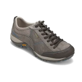 Women's Paisley Waterproof Grey/Blue Suede