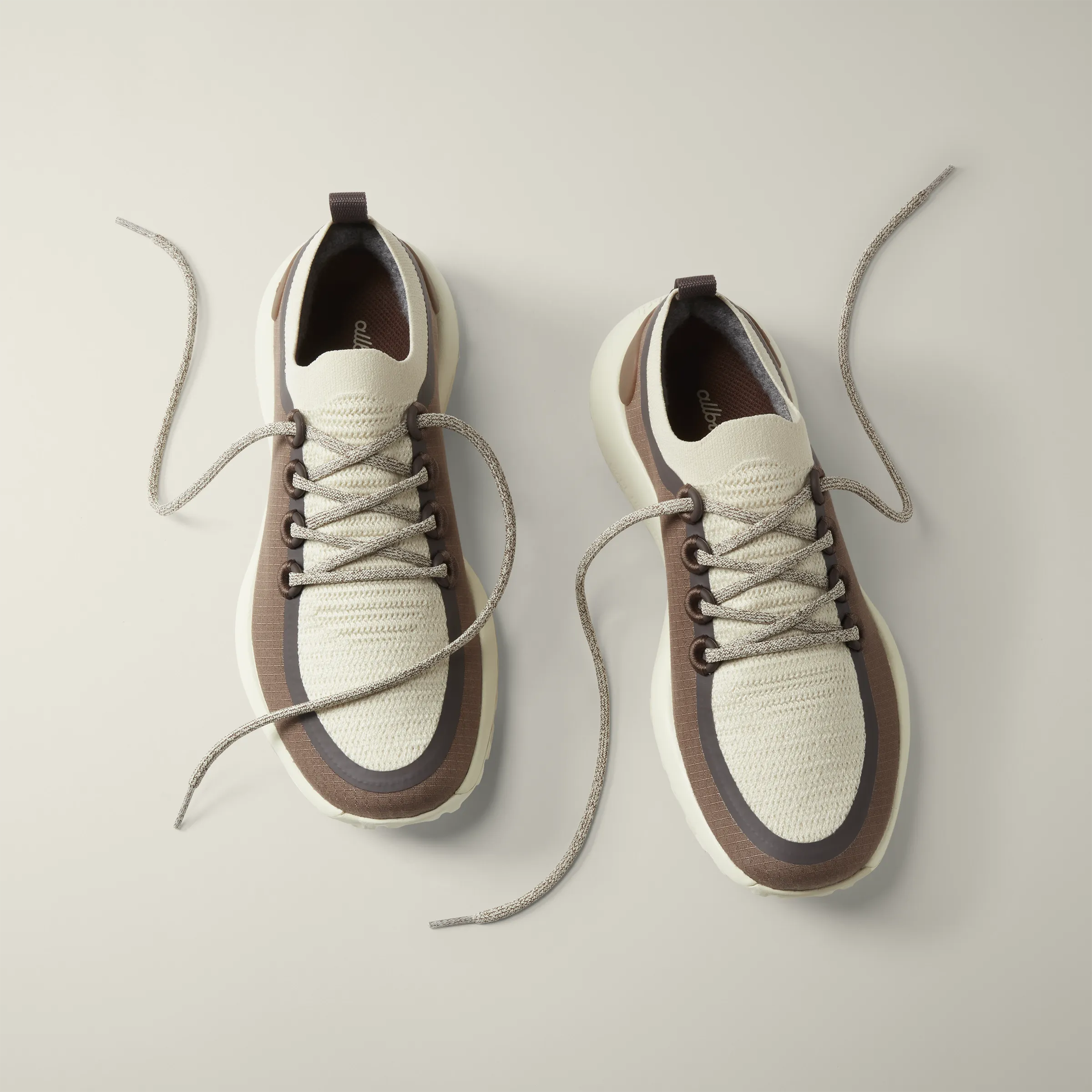 Women's Trail Runners - Hazy Cocoa/Dark Cocoa (Stony Cream Sole)