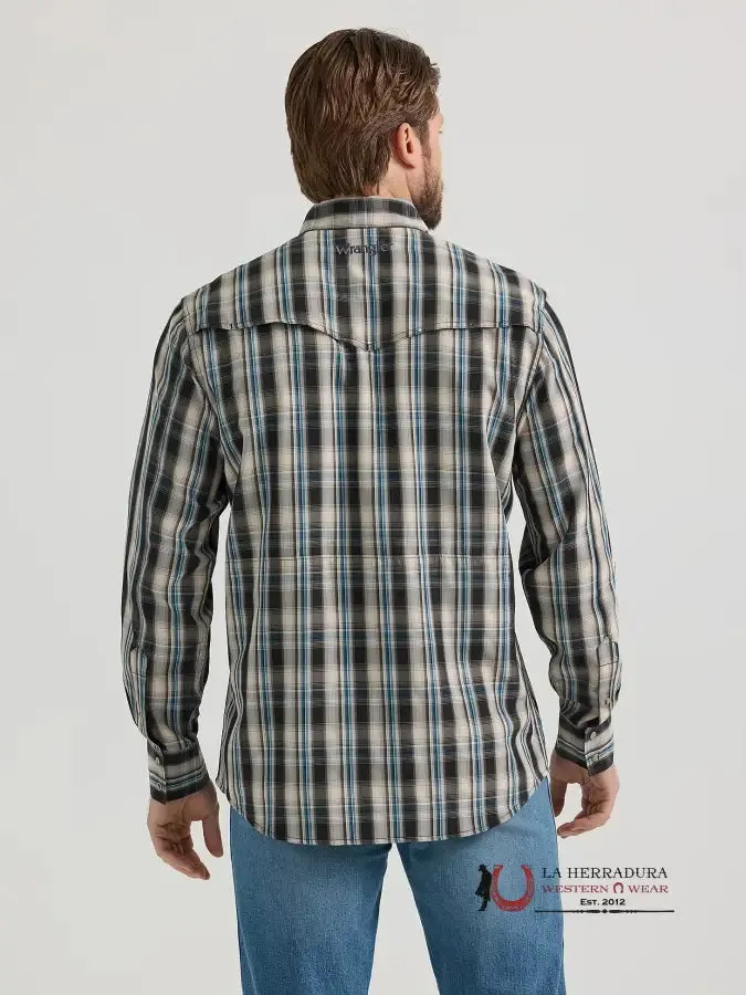 WRANGLER PERFORMANCE CLASSIC FIT TAN LONG SLEEVE 2665